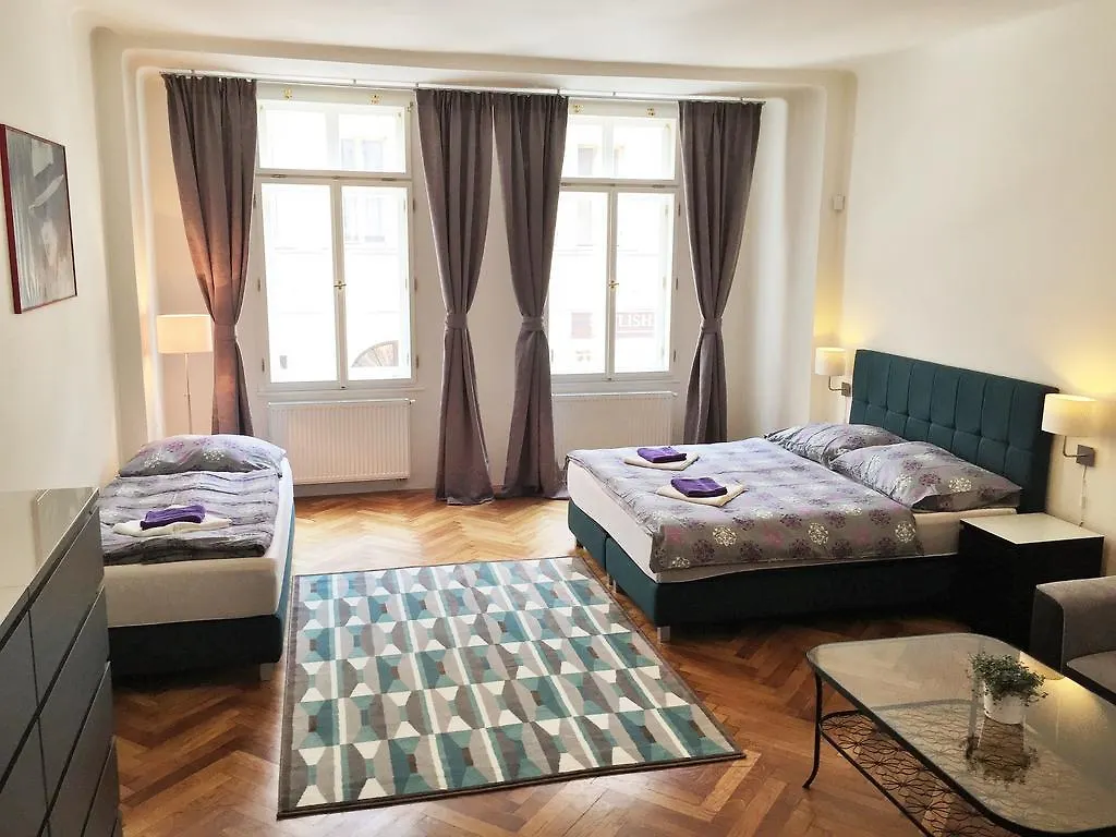 Janalex Apartments Wenceslas Square location